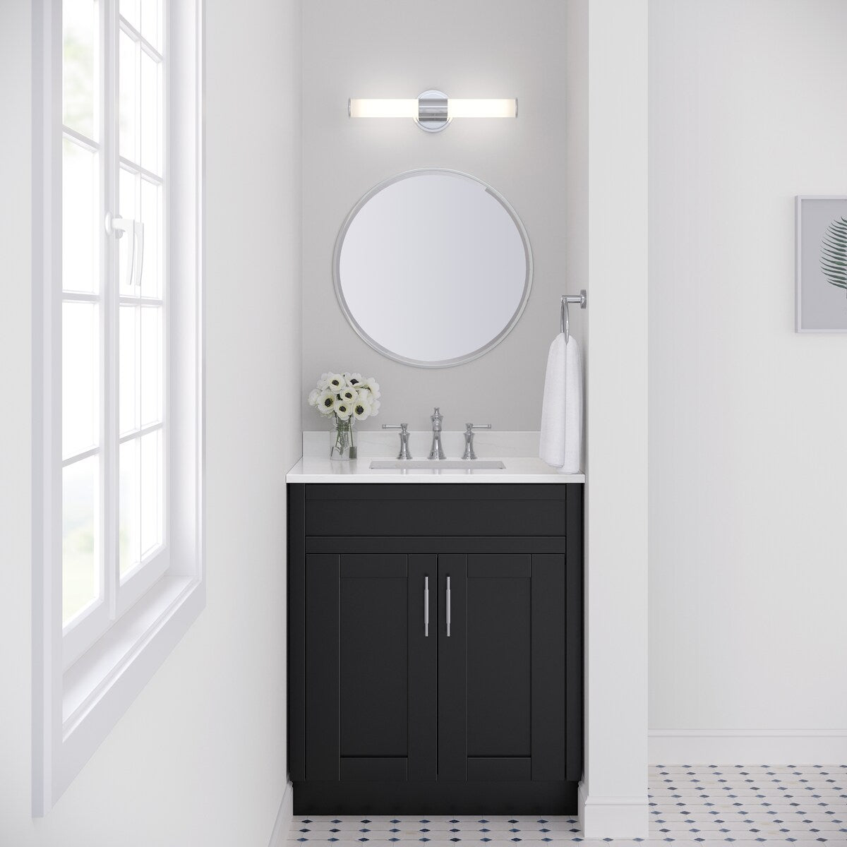 Millennium Lighting Truman LED-Badezimmer-Waschtischleuchte in mehreren Ausführungen