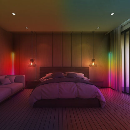 Minimalism RGB Eck-Stehleuchte - 2er-Set
