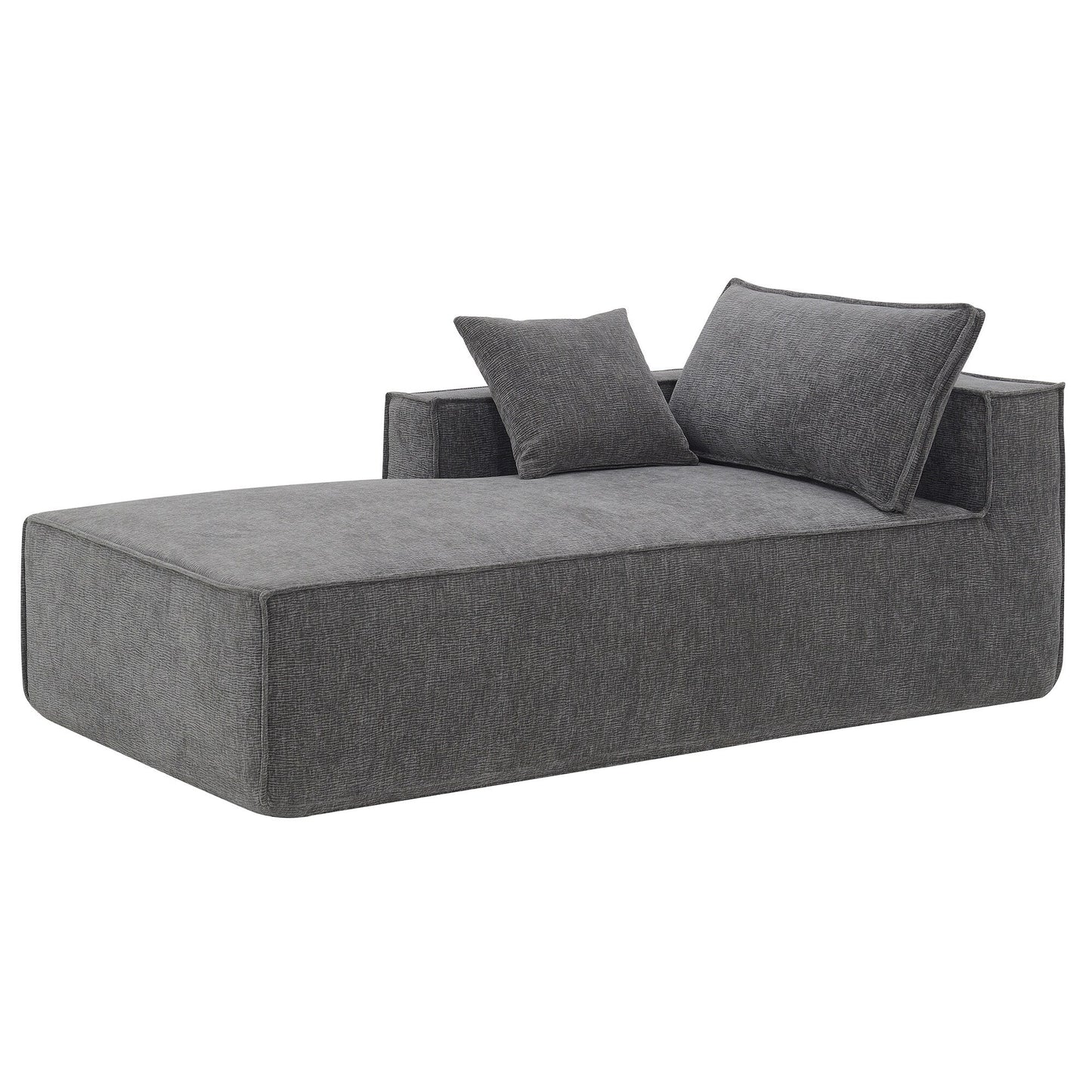 Minimalist Style Modular Sectional Sofa,Wrinkle-Resistant Chenille Couch Set,L-Shaped Compressed Sofa For Living Room