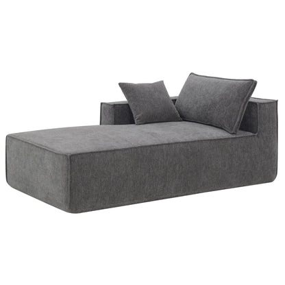 Minimalist Style Modular Sectional Sofa,Wrinkle-Resistant Chenille Couch Set,L-Shaped Compressed Sofa For Living Room