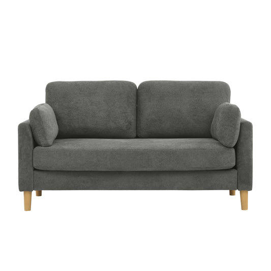 Minimalist Upholstered Sofa - 2 Seats - 30.5 D x 66 W x 35 H