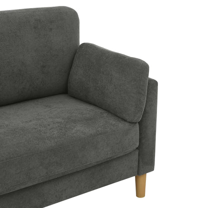 Minimalist Upholstered Sofa - 2 Seats - 30.5 D x 66 W x 35 H