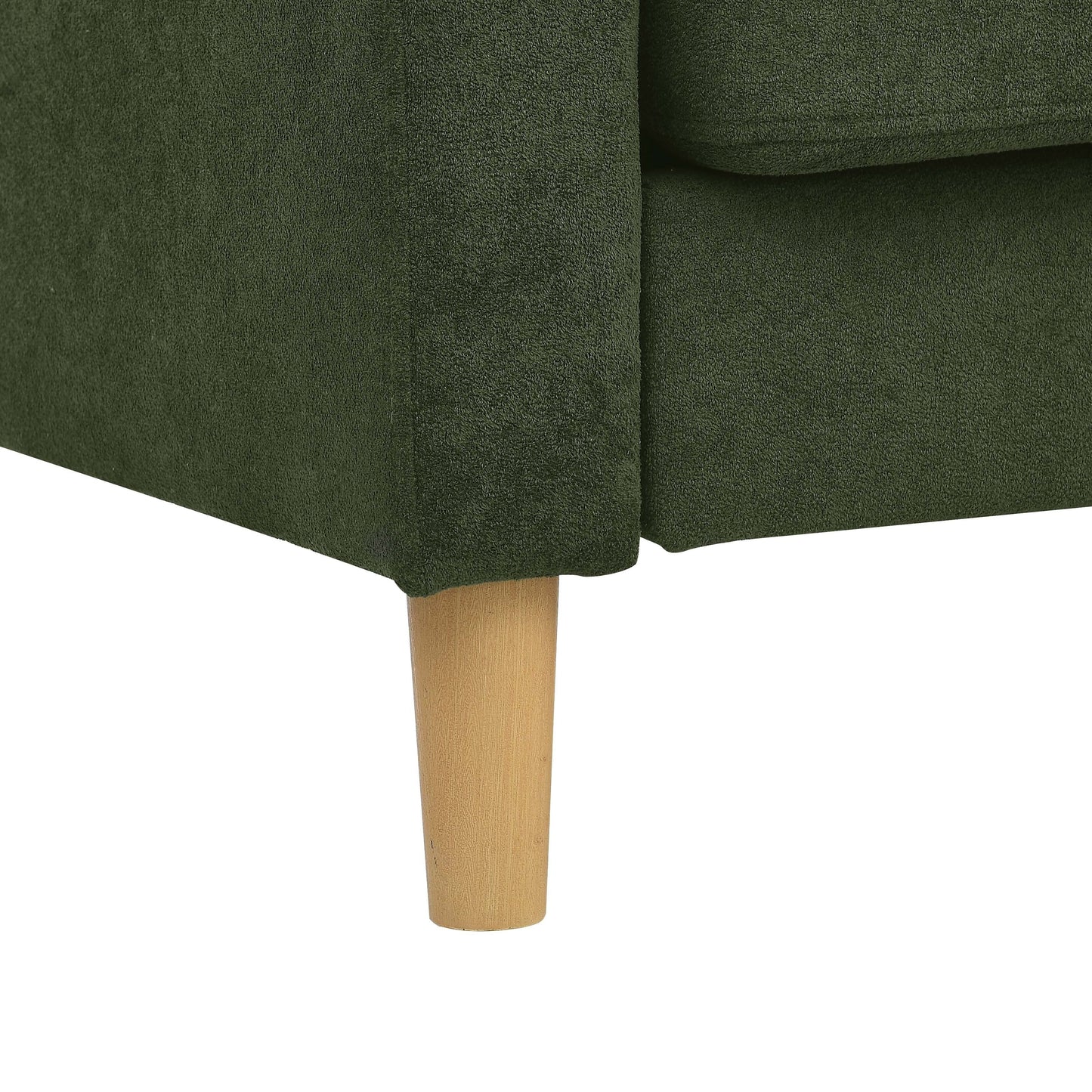 Minimalist Upholstered Sofa - 2 Seats - 30.5 D x 66 W x 35 H
