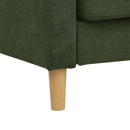 Minimalist Upholstered Sofa - 2 Seats - 30.5 D x 66 W x 35 H