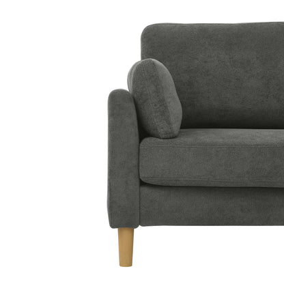 Minimalist Upholstered Sofa - 2 Seats - 30.5 D x 66 W x 35 H