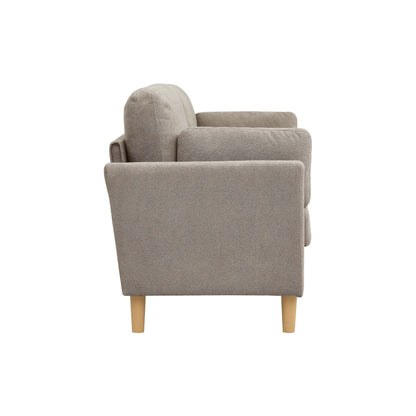 Minimalist Upholstered Sofa - 2 Seats - 30.5 D x 66 W x 35 H
