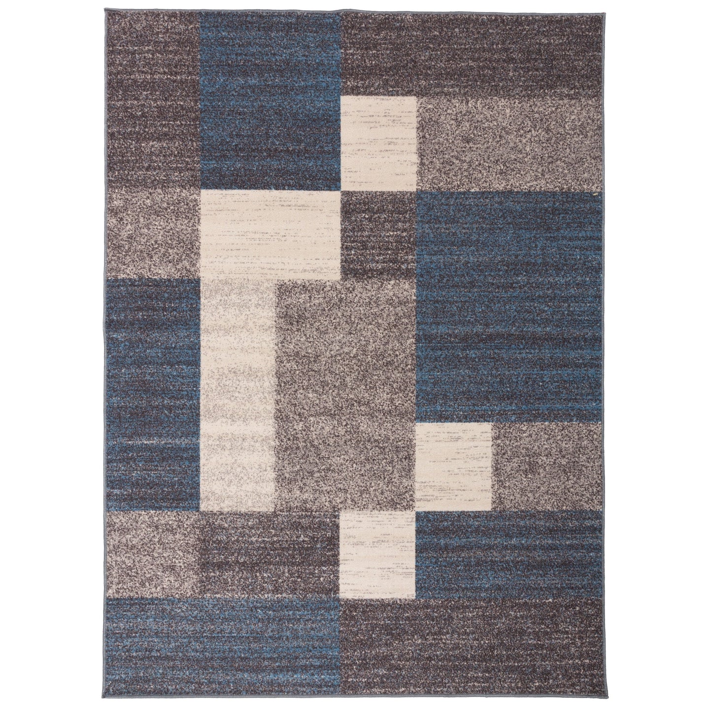 World Rug Gallery Rutschfester Teppich im modernen Boxen-Design