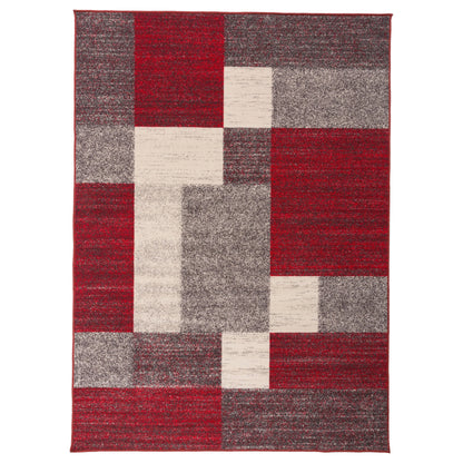 World Rug Gallery Rutschfester Teppich im modernen Boxen-Design