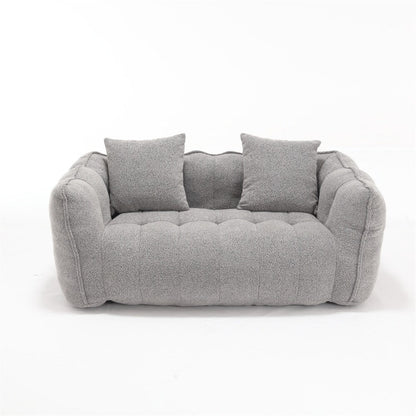 Modern Chenille Recliner Sofa with High Resilience Foam