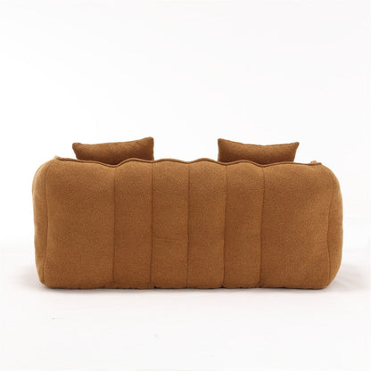 Modern Chenille Recliner Sofa with High Resilience Foam