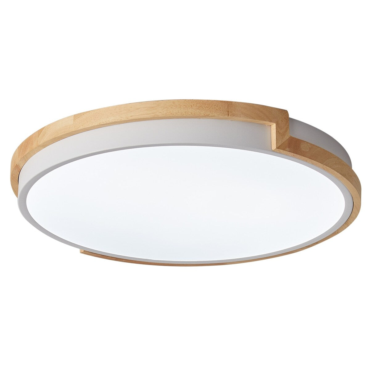 Moderne, prägnante 1-flammige LED-Deckenleuchte mit Kreisform