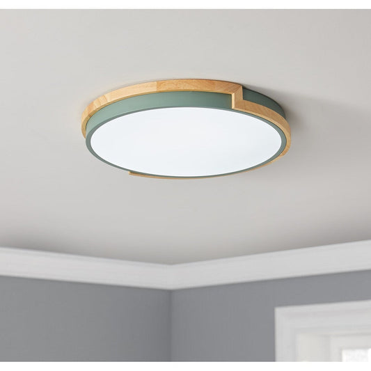 Moderne, prägnante 1-flammige LED-Deckenleuchte mit Kreisform