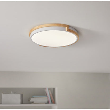 Moderne, prägnante 1-flammige LED-Deckenleuchte mit Kreisform