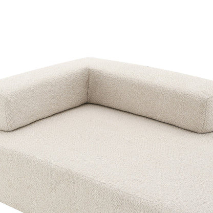 Modern Floor Couch Convertible Compressed Couch, Lounge Frame for Oversized Modular U Shaped Sectional Sofa
