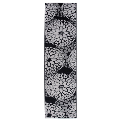 World Rug Gallery Moderner Teppich mit floralen Kreisen