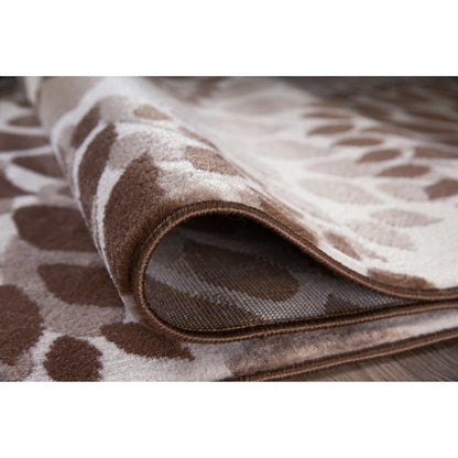 World Rug Gallery Moderner Teppich mit floralen Kreisen