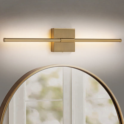 1-flammig 23,6 Zoll Moderne lineare dimmbare integrierte LED-Badezimmer-Wandleuchte