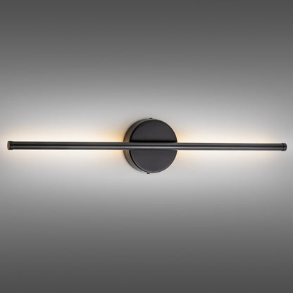 1-flammig 23,6 Zoll Moderne lineare dimmbare integrierte LED-Badezimmer-Wandleuchte