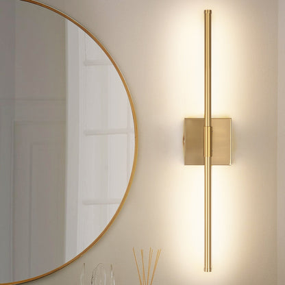 1-flammig 23,6 Zoll Moderne lineare dimmbare integrierte LED-Badezimmer-Wandleuchte