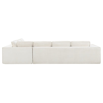 Modular Sectional Sofa,6 Seat Wrinkle-Resistant Chenille Couch Set,2 Pc Free Combination,Modern L-Shaped Cloud Sofa Set