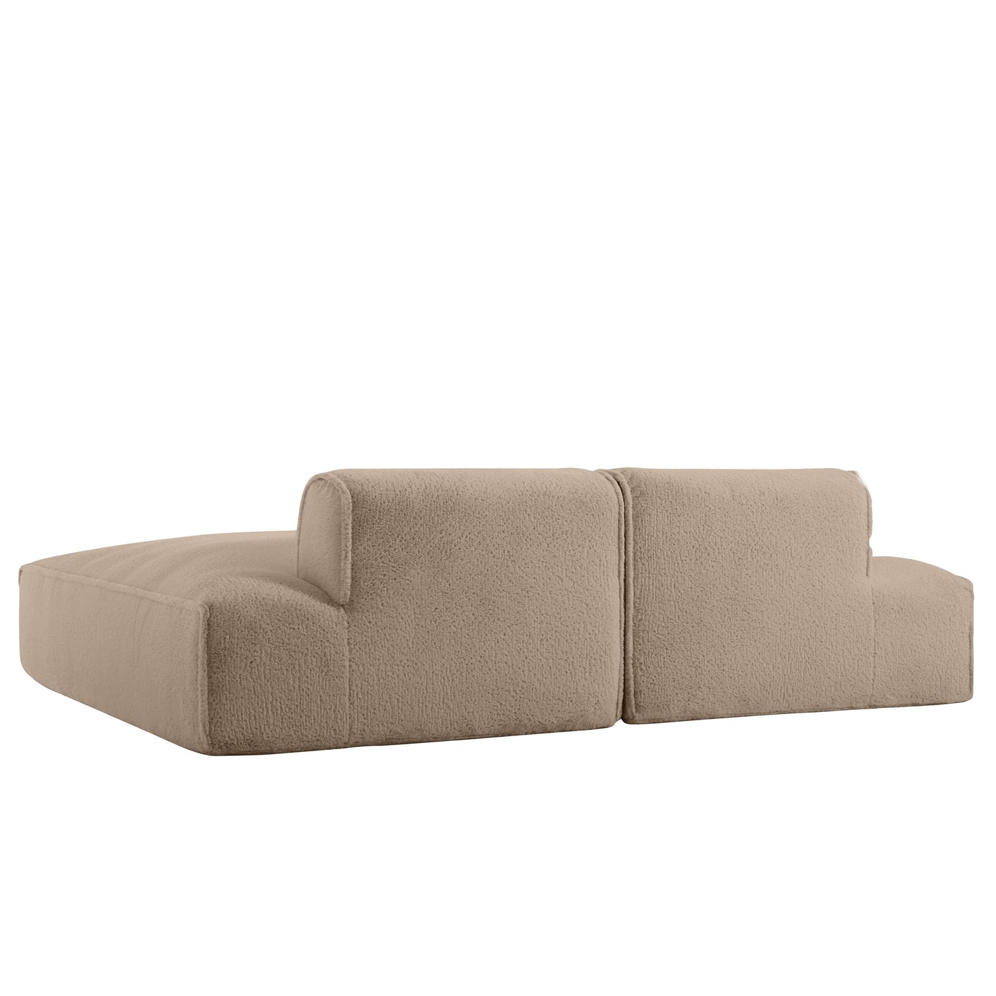 Modular Sectional Sofa,Fully Compressed,Spacious Foam-Filled Sofa Bed For Living Room,Elderly - Friendly Design
