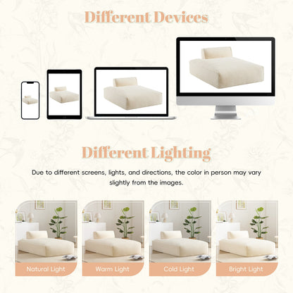 Modular Sofa,Fully Compressed,Spacious Foam-Filled Sofa Bed For Living Room,Elderly/Baby - Friendly Design