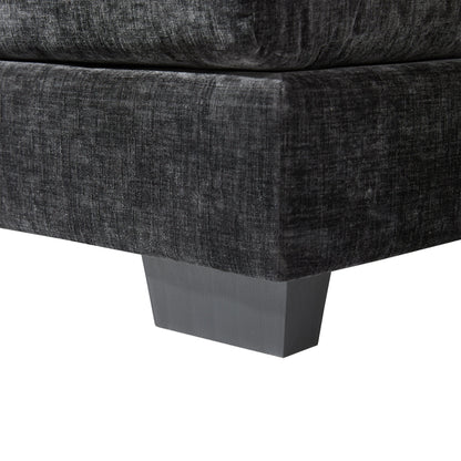 Modular U-Shaped Sectional Sofa With Waist Pillows,6 Seat Upholstered Symmetrical,Chenille Cloud Couch Set With Chaise Lounge