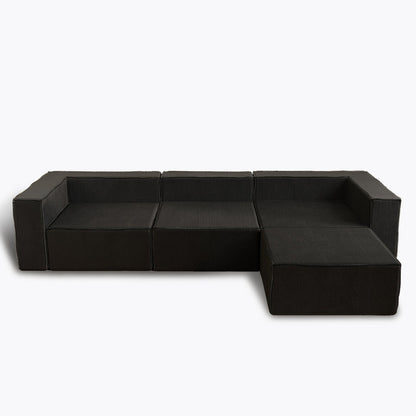Module Corduroy Compression with Ottoman Sofas