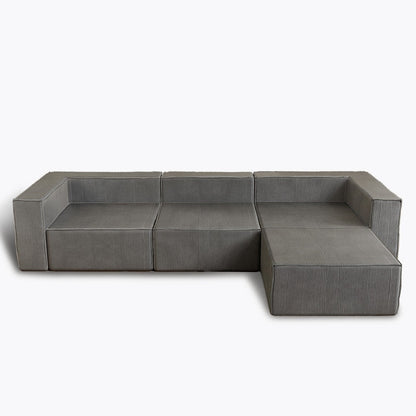 Module Corduroy Compression with Ottoman Sofas