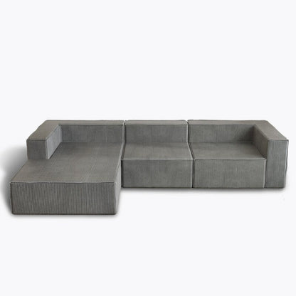 Module Corduroy Luxury Compression Sofas
