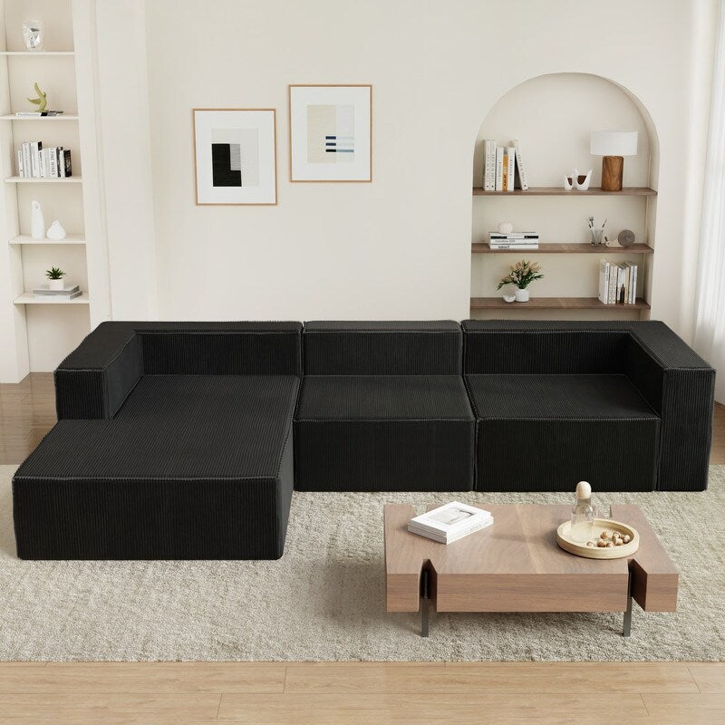 Module Corduroy Luxury Compression Sofas