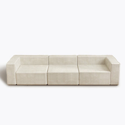 Module Corduroy Three Seater Compression Sofas