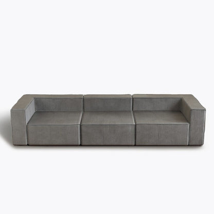 Module Corduroy Three Seater Compression Sofas