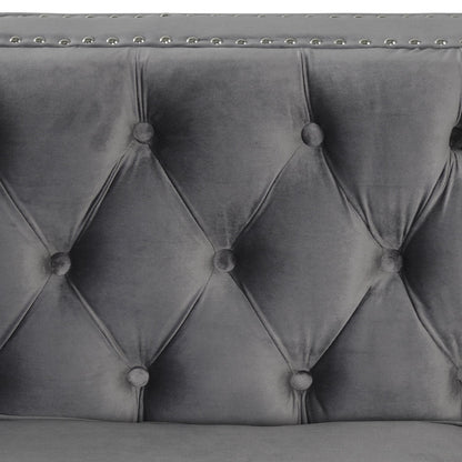 Morden Fort Deep Dutch Velvet Modern Sofa