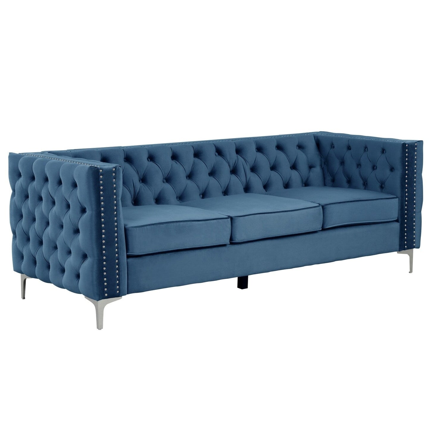 Morden Fort Deep Dutch Velvet Modern Sofa