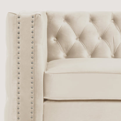Morden Fort Deep Dutch Velvet Modern Sofa