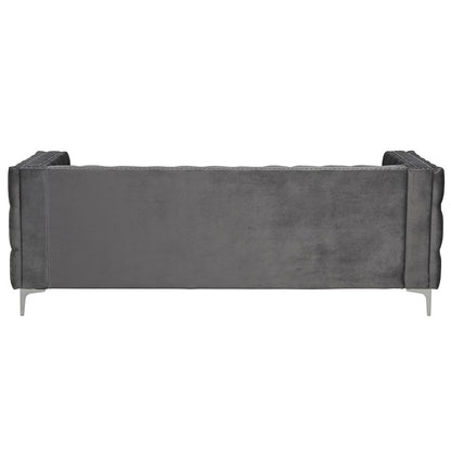 Morden Fort Deep Dutch Velvet Modern Sofa