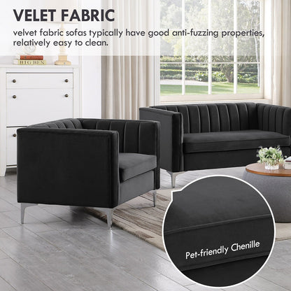 Morden Fort Upholstered Accent Living Room Sofa