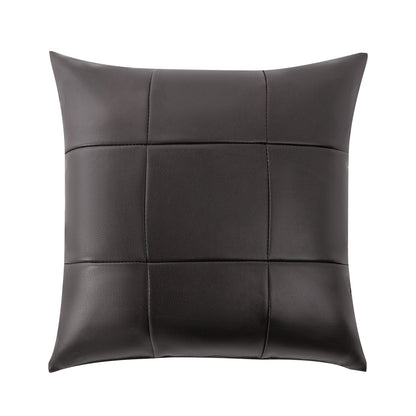 Morden Fort Upholstered Sofa for Living Room,Three-Seater Couch Faux Leather
