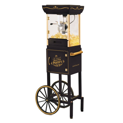2,5-oz-Wasserkocher im Kinostil, 10-Tassen-Popcornwagen mit 48 Zoll