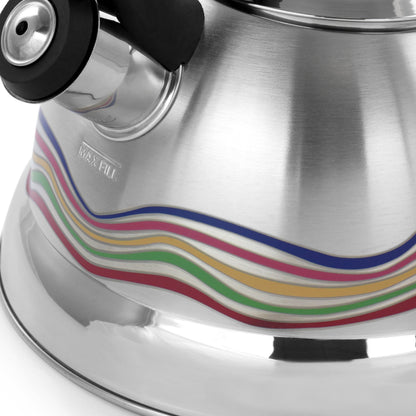 Mr. Coffee Cagliari 1,75 Quart Edelstahl-Pfeifkessel