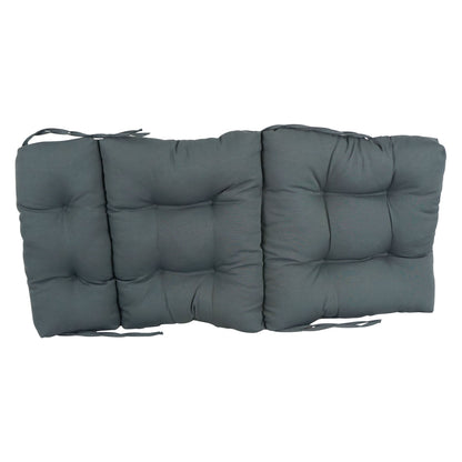 Mehrteiliges getuftetes Sitz-/Rückenkissen aus Twill (mehrere Größen)
