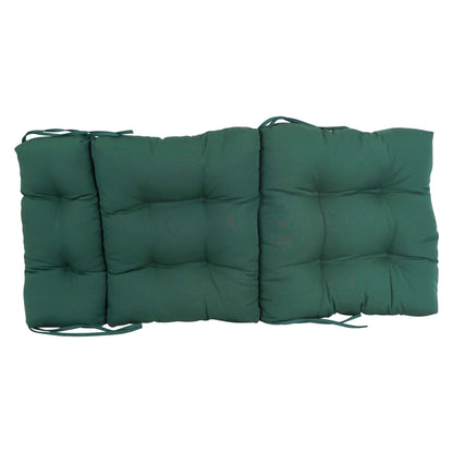 Mehrteiliges getuftetes Sitz-/Rückenkissen aus Twill (mehrere Größen)