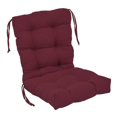 Mehrteiliges getuftetes Sitz-/Rückenkissen aus Twill (mehrere Größen)