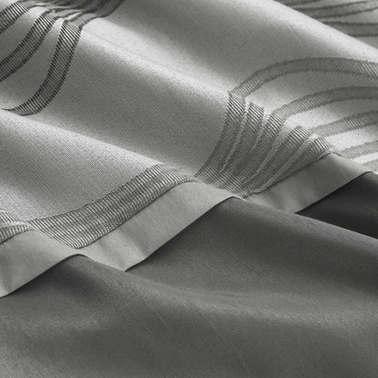 Nanshing Daniella 7-teiliges modernes geometrisches Bettdeckenset