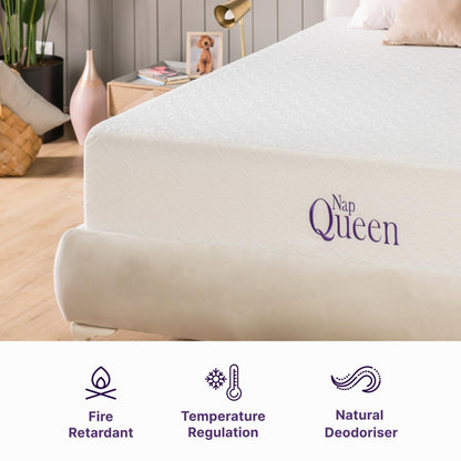NapQueen Elizabeth 8 Kühlende Gel-Memoryschaummatratze