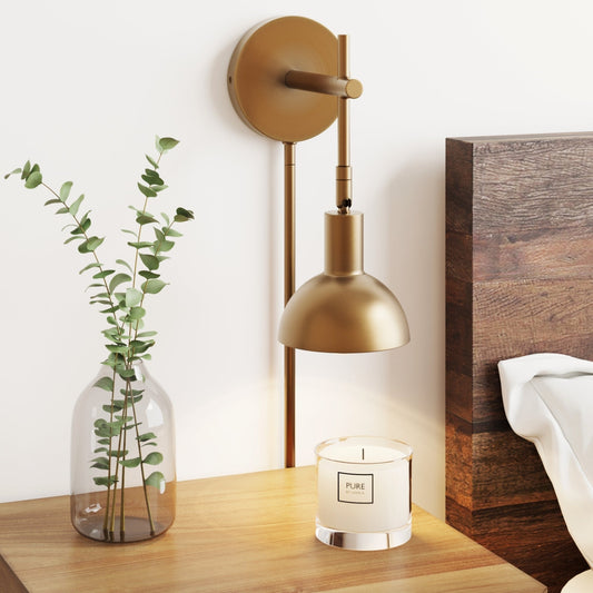 Nathan James Tamlin Wandleuchte mit Arm, 1 Leuchte, mit Plug-and-On-/Off-Schalter