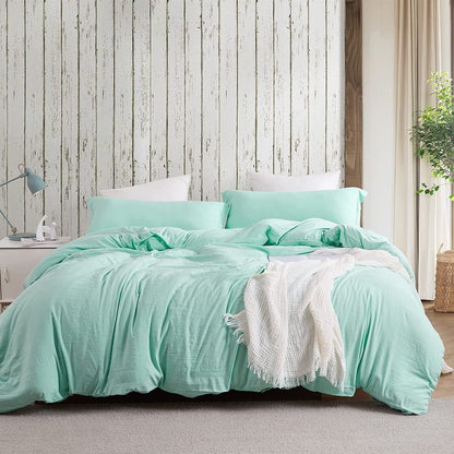 Natural Loft King Solid Bettbezug-Set