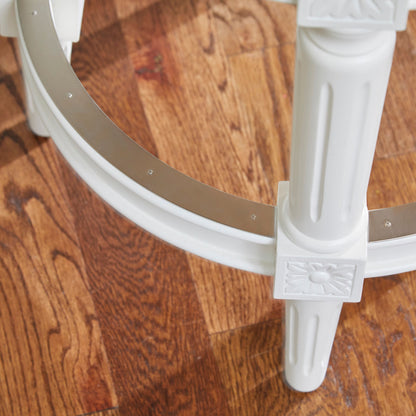 New Ridge Home Goods Chapman Barhocker, rückenfrei, drehbar, 26 Zoll, Thekenhöhe – Thekenhöhe