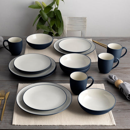 Noritake Colorwave 16-teiliges Coupe-Geschirrset, Service für 4